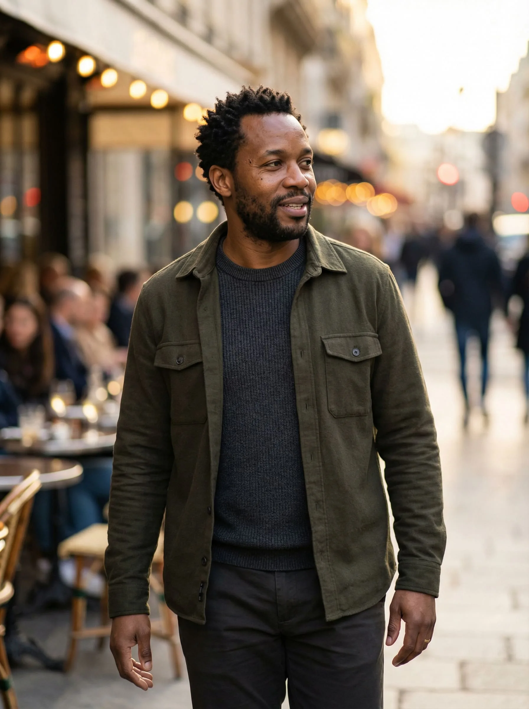 After photo — street portrait